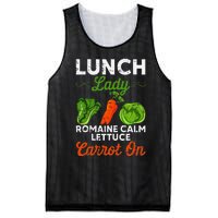 Lunch Lady Squad Cafeteria Worker Dinner Lady Cooking Mesh Reversible Basketball Jersey Tank