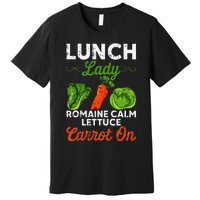 Lunch Lady Squad Cafeteria Worker Dinner Lady Cooking Premium T-Shirt