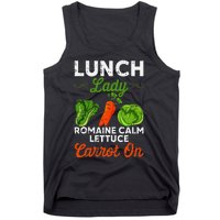 Lunch Lady Squad Cafeteria Worker Dinner Lady Cooking Tank Top