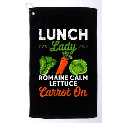 Lunch Lady Squad Cafeteria Worker Dinner Lady Cooking Golf Towel