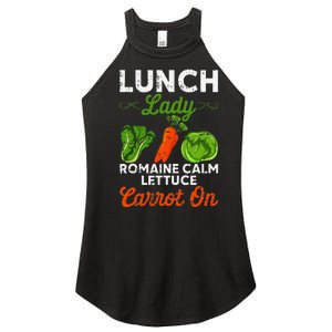 Lunch Lady Squad Cafeteria Worker Dinner Lady Cooking Women's Perfect Tri Rocker Tank