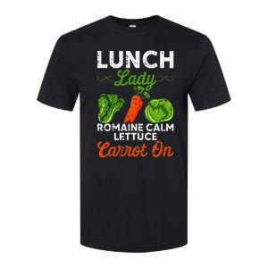 Lunch Lady Squad Cafeteria Worker Dinner Lady Cooking Softstyle CVC T-Shirt