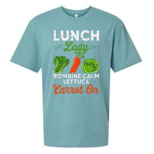 Lunch Lady Squad Cafeteria Worker Dinner Lady Cooking Sueded Cloud Jersey T-Shirt