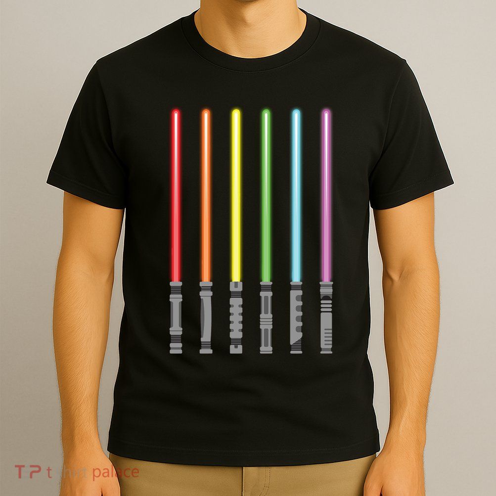 Light Sword Rainbow Color T-Shirt