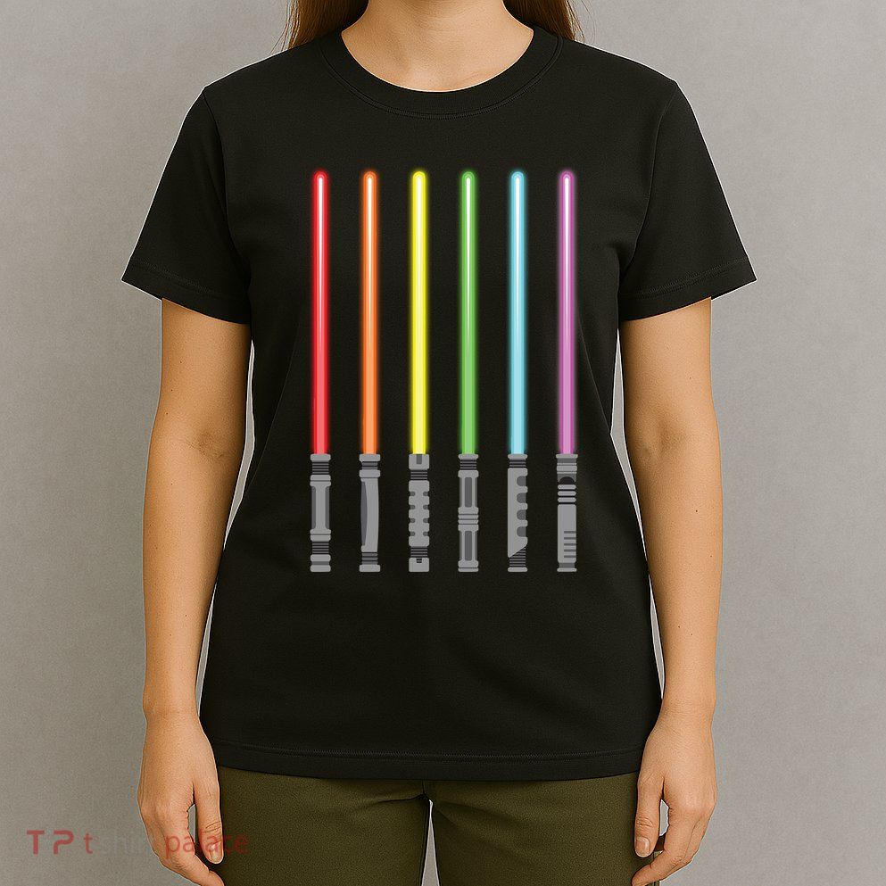Light Sword Rainbow Color T-Shirt