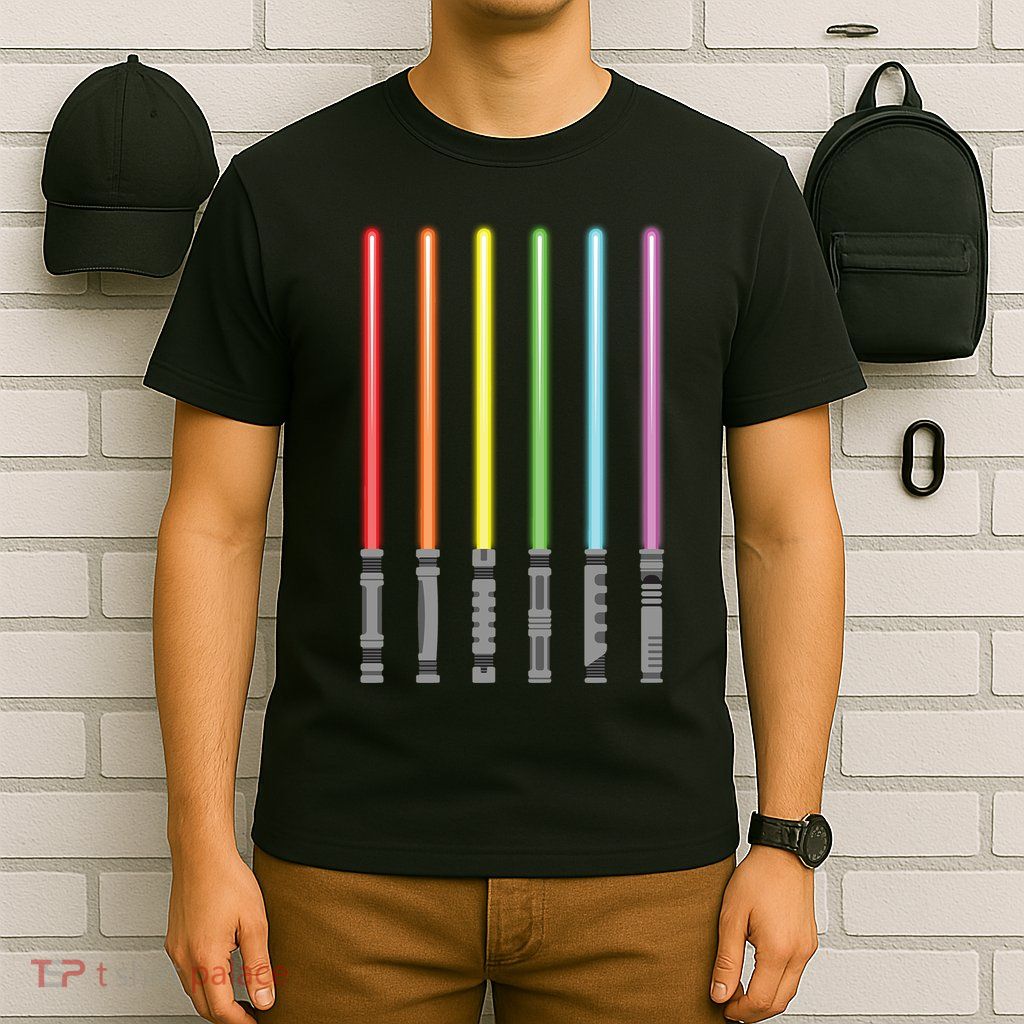 Light Sword Rainbow Color T-Shirt