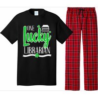 Lucky Librarian St Patricks Day Library Science Major Gift Pajama Set