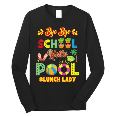 Lunch Lady Summer Break Lunch Lady Off Duty School Cafeteria Long Sleeve Shirt