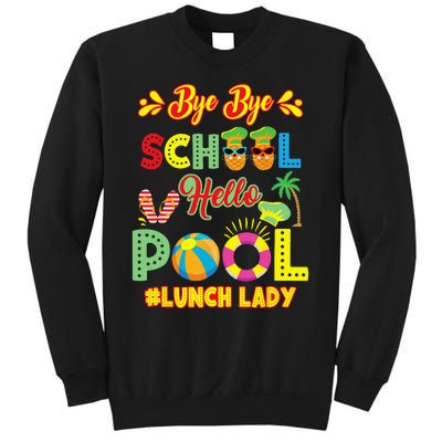 Lunch Lady Summer Break Lunch Lady Off Duty School Cafeteria Sweatshirt