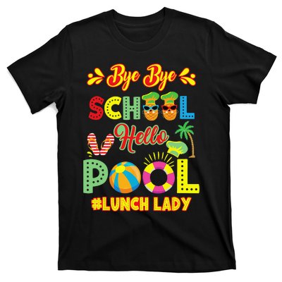 Lunch Lady Summer Break Lunch Lady Off Duty School Cafeteria T-Shirt