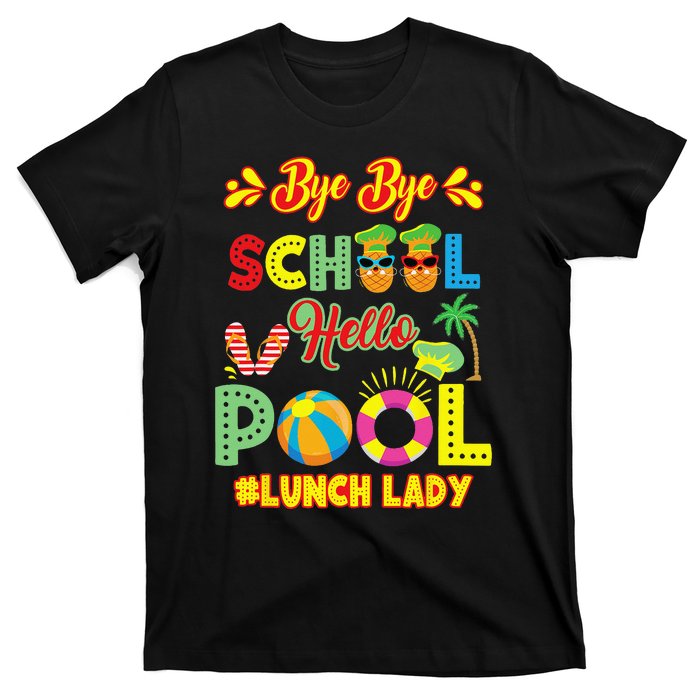 Lunch Lady Summer Break Lunch Lady Off Duty School Cafeteria T-Shirt