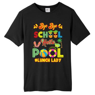 Lunch Lady Summer Break Lunch Lady Off Duty School Cafeteria Tall Fusion ChromaSoft Performance T-Shirt