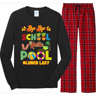 Lunch Lady Summer Break Lunch Lady Off Duty School Cafeteria Long Sleeve Pajama Set