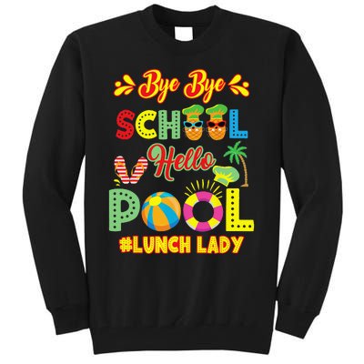 Lunch Lady Summer Break Lunch Lady Off Duty School Cafeteria Tall Sweatshirt