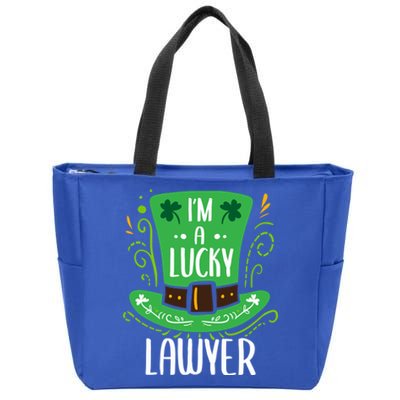 Lucky Lawyer St Patrick's Day Lawyers Gift Zip Tote Bag