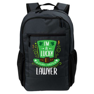 Lucky Lawyer St Patrick's Day Lawyers Gift Daily Commute Backpack