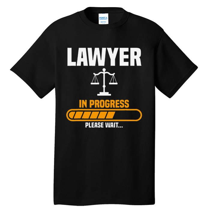 Lawyer Law School Prosecuting Criminal Defense Attorney Tall T-Shirt