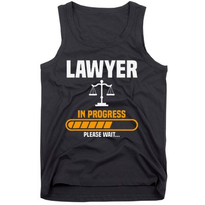 Lawyer Law School Prosecuting Criminal Defense Attorney Tank Top