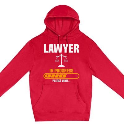 Lawyer Law School Prosecuting Criminal Defense Attorney Premium Pullover Hoodie