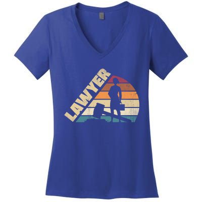 Lawyer Law Student Cool Gift Women's V-Neck T-Shirt