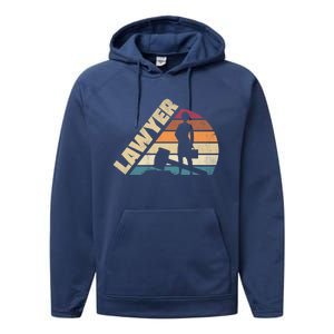 Lawyer Law Student Cool Gift Performance Fleece Hoodie