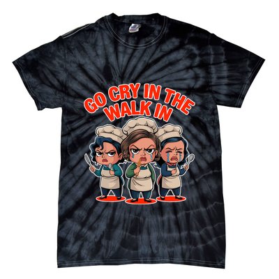 Lunch Ladies School Lunch Heroes Cafeteria Workers Tie-Dye T-Shirt
