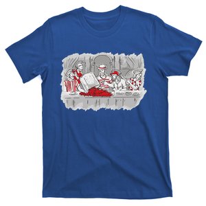 Louisiana Last Supper Funny Crawfish Boil Jesus Cajun Joke T-Shirt