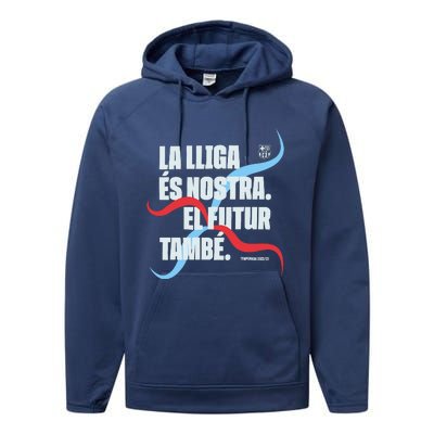 LA Lliga éS Nostra El Futur També Temporada 22 23 Performance Fleece Hoodie