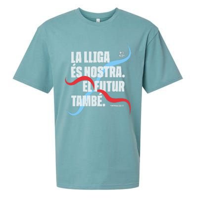 LA Lliga éS Nostra El Futur També Temporada 22 23 Sueded Cloud Jersey T-Shirt