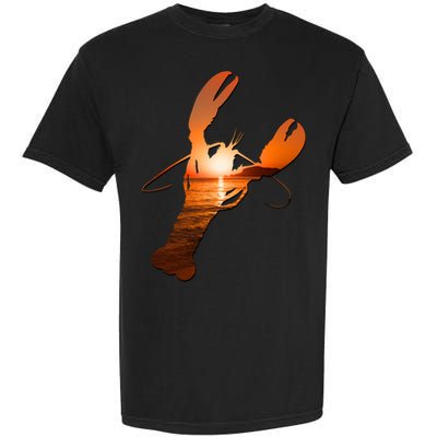 Lobster Lovers Silhouette Earth Day And Ocean Week Meaningful Gift Garment-Dyed Heavyweight T-Shirt