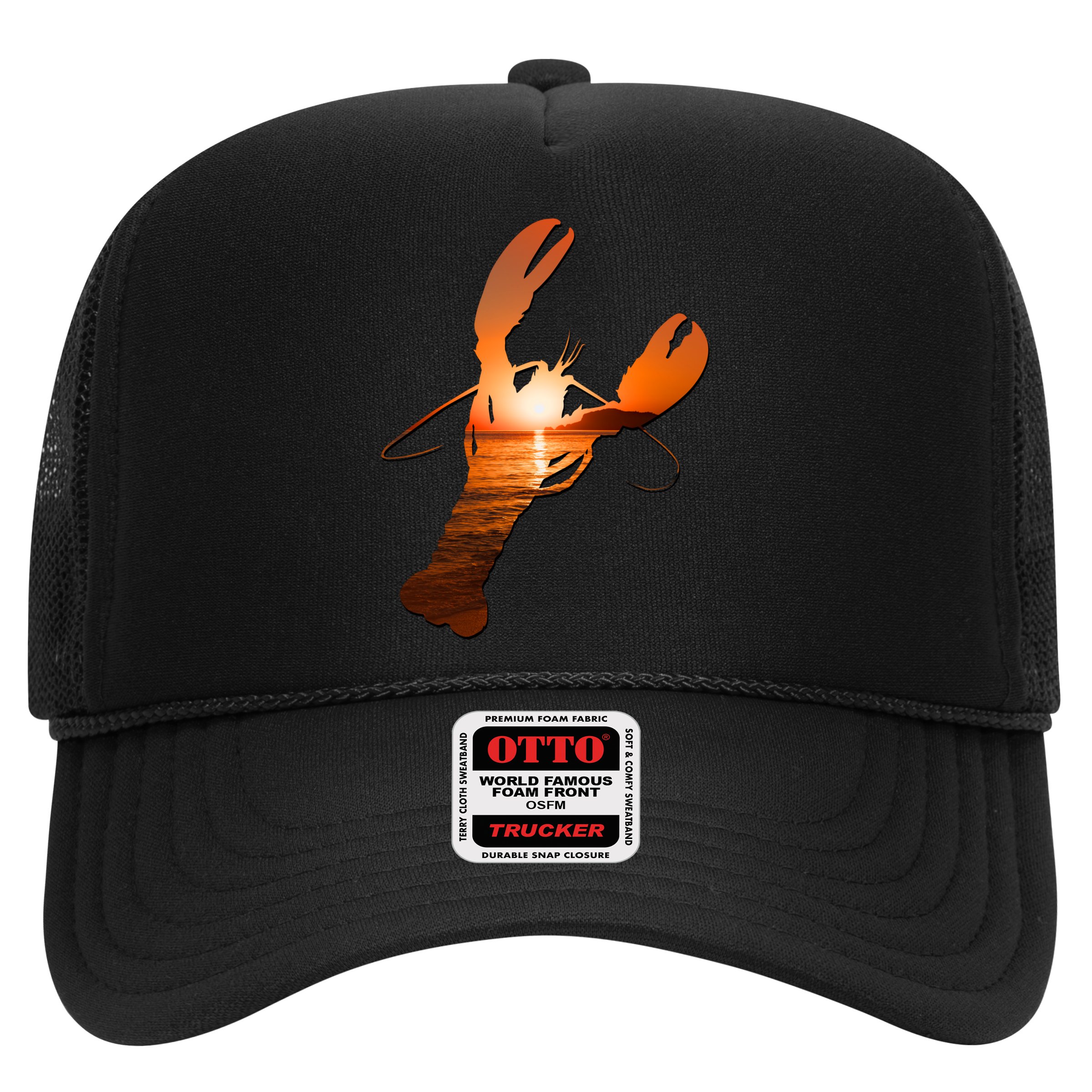 Lobster Lovers Silhouette Earth Day And Ocean Week Meaningful Gift Hat