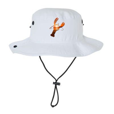 Lobster Lovers Silhouette Earth Day And Ocean Week Meaningful Gift Legacy Cool Fit Booney Bucket Hat