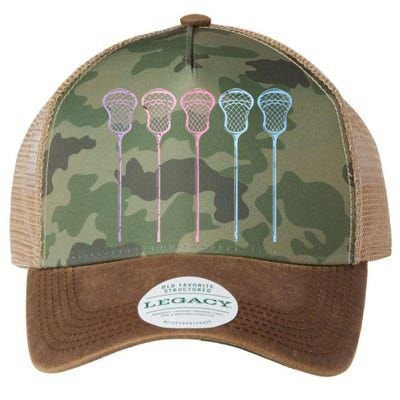 Lacrosse Lacrosse Sticks Woman Retro Legacy Tie Dye Trucker Hat