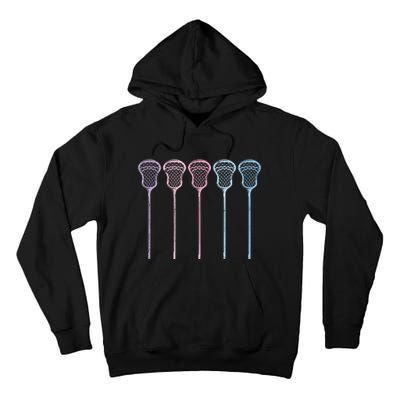 Lacrosse Lacrosse Sticks Woman Retro Tall Hoodie