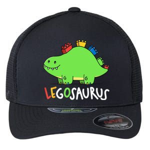 Legosaurus Legos Saurus Flexfit Unipanel Trucker Cap