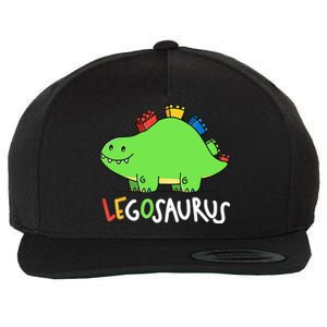 Legosaurus Legos Saurus Wool Snapback Cap