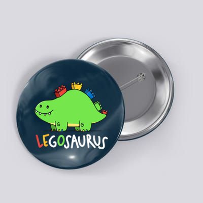 Legosaurus Legos Saurus Button