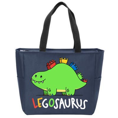 Legosaurus Legos Saurus Zip Tote Bag