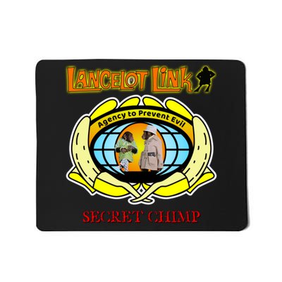Lancelot Link Secret Chimp Mousepad