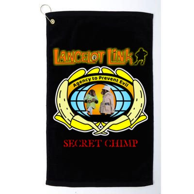 Lancelot Link Secret Chimp Platinum Collection Golf Towel