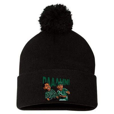Loser Lover Streetwear Funny Meme Matching Oxidized Green Pom Pom 12in Knit Beanie
