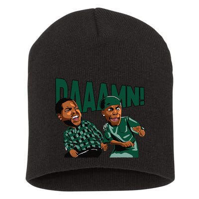 Loser Lover Streetwear Funny Meme Matching Oxidized Green Short Acrylic Beanie