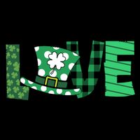 Love Leprechaun St Patricks Day Gift Cute Shamrock 16 in Basic Backpack