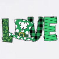 Love Leprechaun St Patricks Day Gift Cute Shamrock Sweatshirt