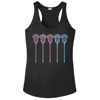 Lacrosse Lacrosse Sticks Woman Girl Retro Ladies PosiCharge Competitor Racerback Tank