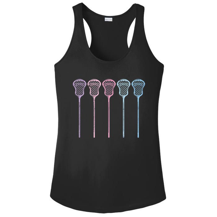 Lacrosse Lacrosse Sticks Woman Girl Retro Ladies PosiCharge Competitor Racerback Tank