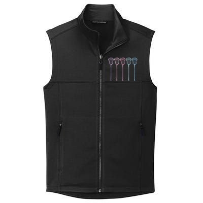 Lacrosse Lacrosse Sticks Woman Girl Retro Collective Smooth Fleece Vest