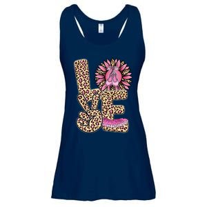 Love Leopard Sunflower Baby Girls Shoes Graphic Plus Size Ladies Essential Flowy Tank