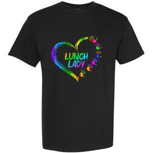 Lunch Lady School Cafeteria Life Funny Cute Valentines Day Garment-Dyed Heavyweight T-Shirt