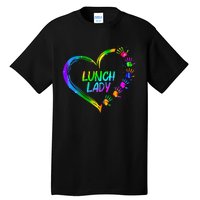 Lunch Lady School Cafeteria Life Funny Cute Valentines Day Tall T-Shirt